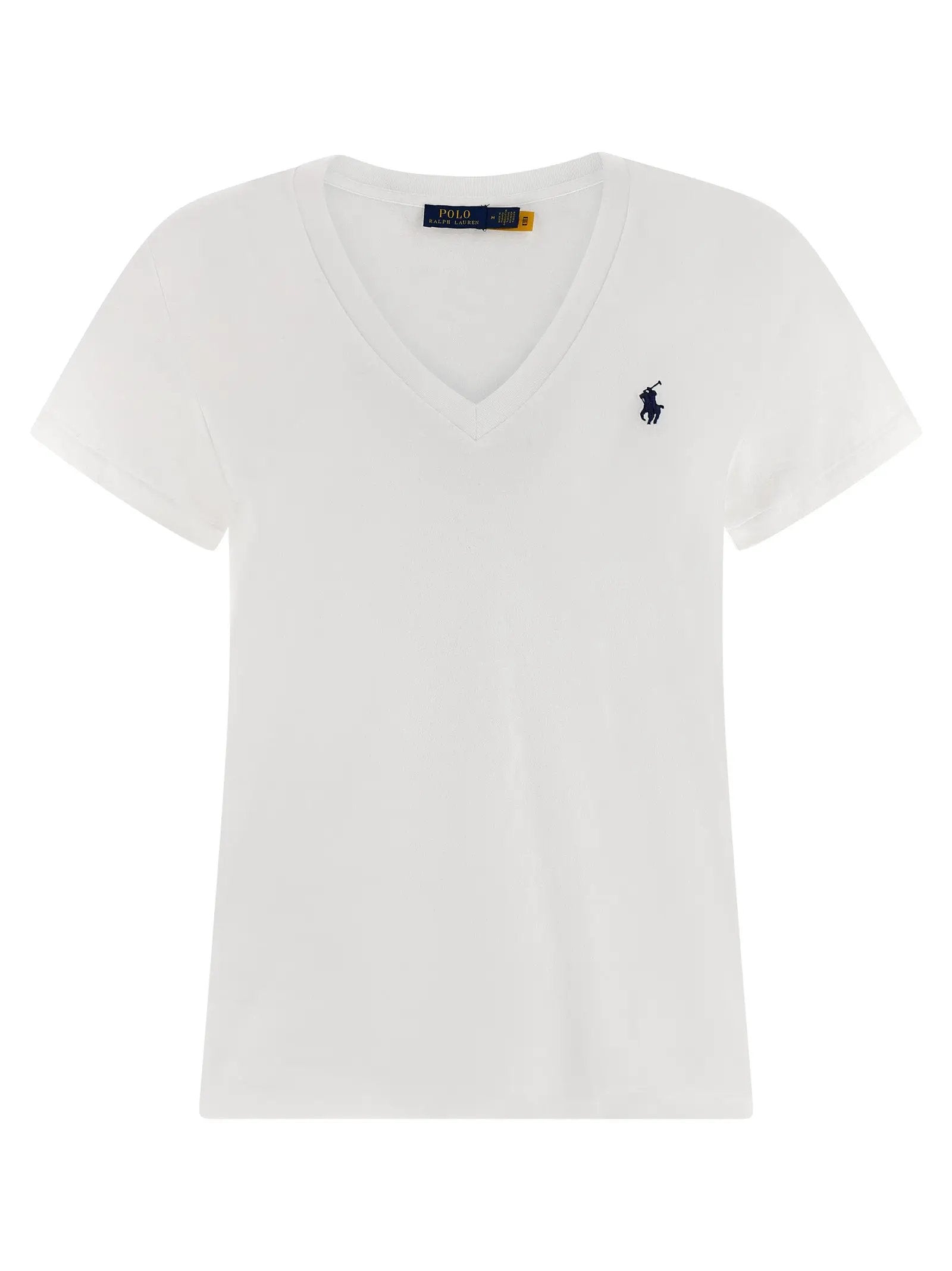 Polo Ralph Lauren White Cotton T-Shirt