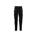 Balmain Black Cotton Cargo Pants