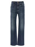 Brunello Cucinelli Blue Cotton Relaxed Fit Jeans