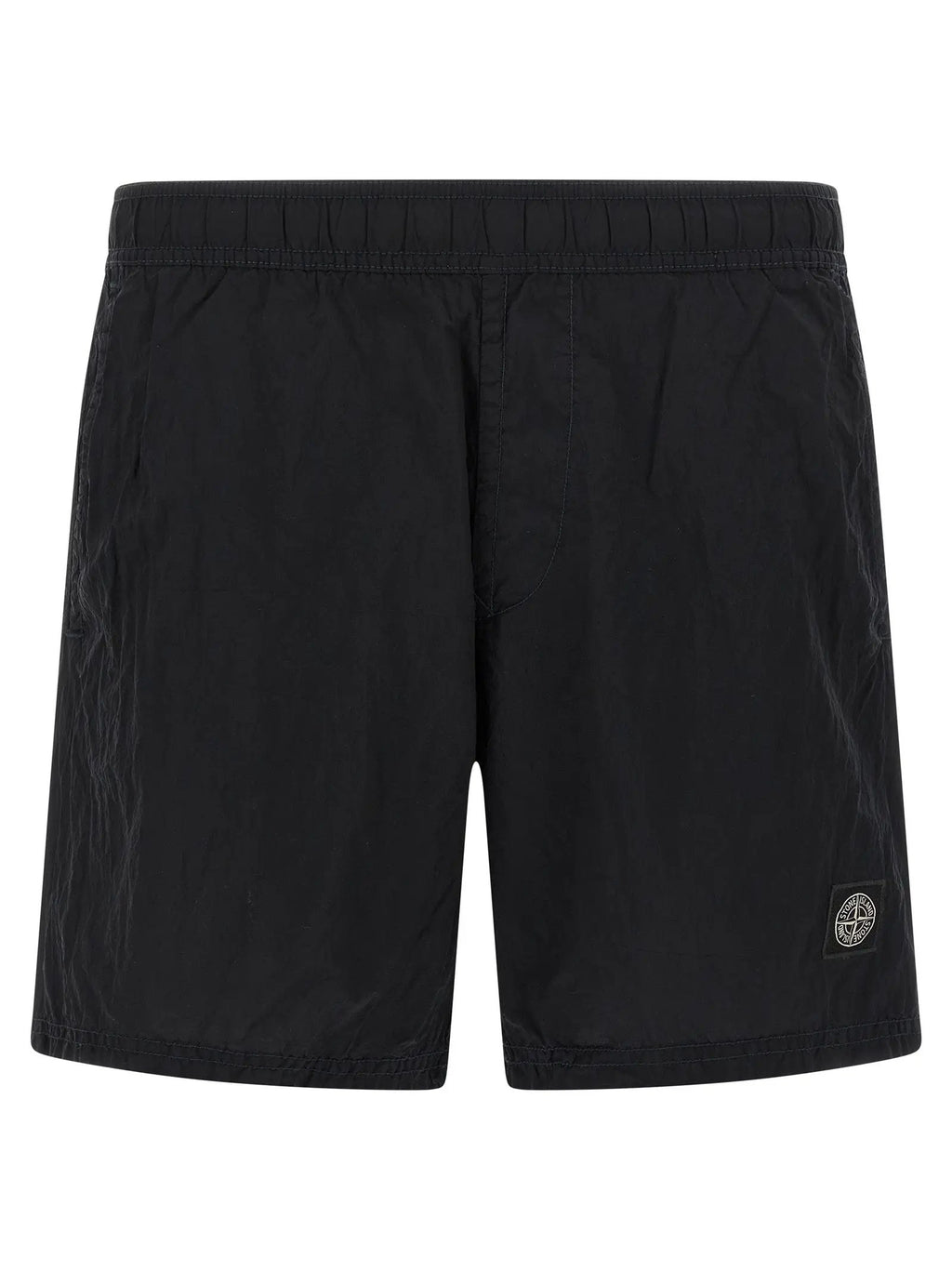 Stone Island Blue Polyamide Swim Shorts