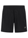 Stone Island Blue Polyamide Swim Shorts