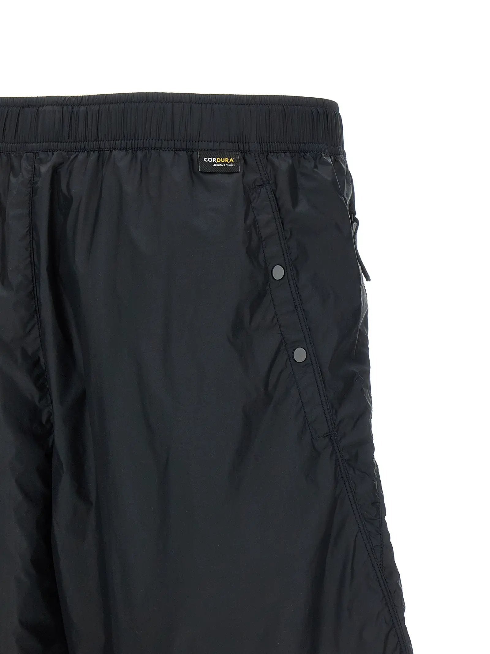 Stone Island Blue Polyamide Bermuda Shorts