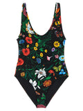 Gucci Black Polyamide One-Piece Swimsuit
