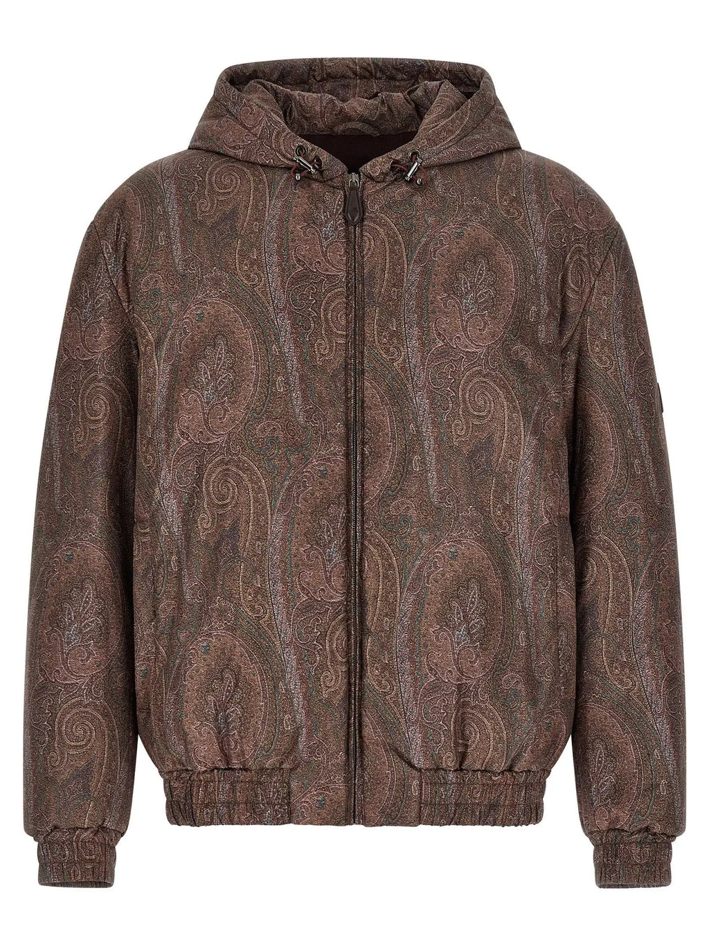 Etro Brown Polyester Bomber