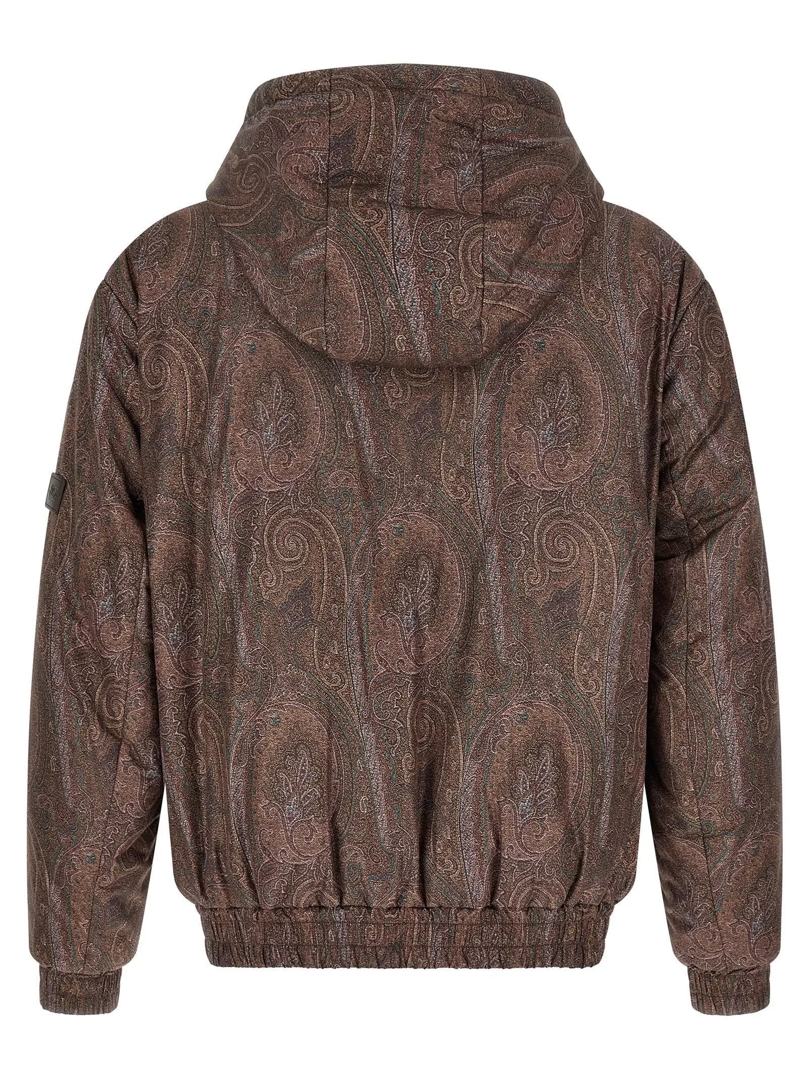 Etro Brown Polyester Bomber