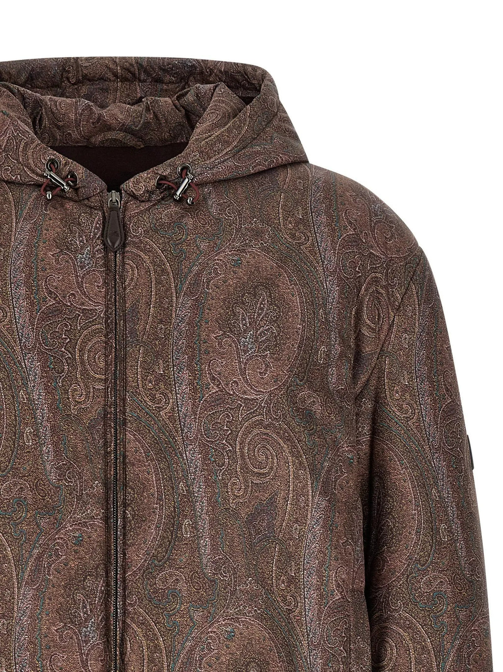 Etro Brown Polyester Bomber