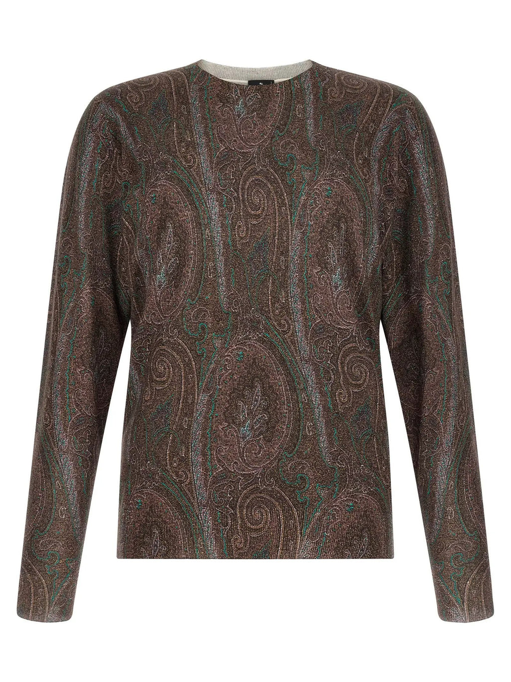 Etro Bordeaux Silk Cardigan