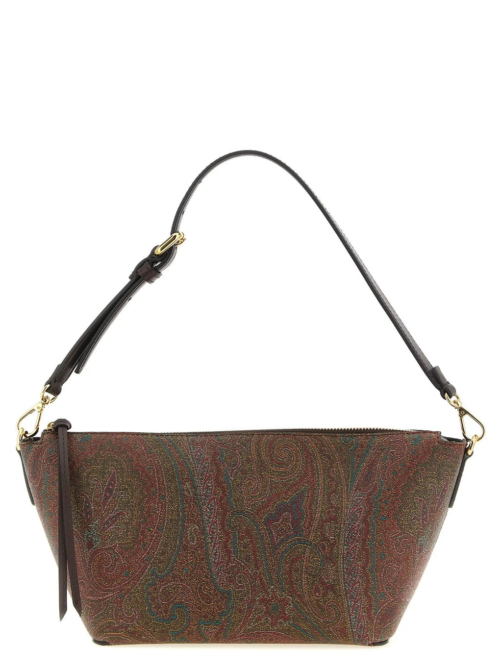 Etro Brown Cotton Crossbody Bag