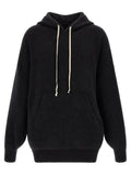 Rick Owens Black Marabou Sweatshirt