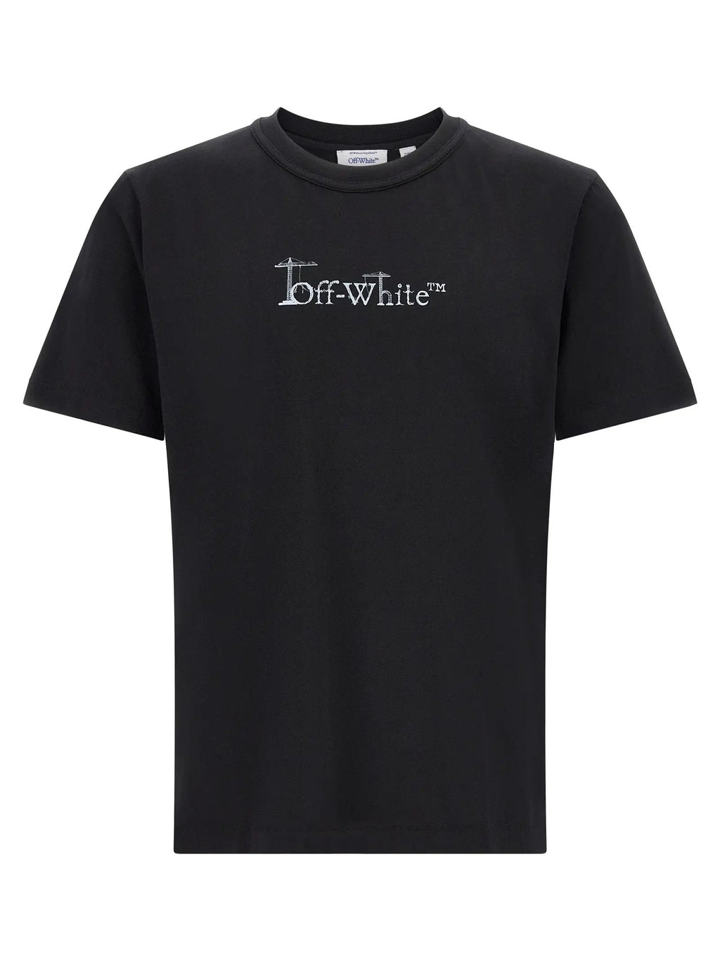 Off-White Off-White Black Cotton T-Shirt