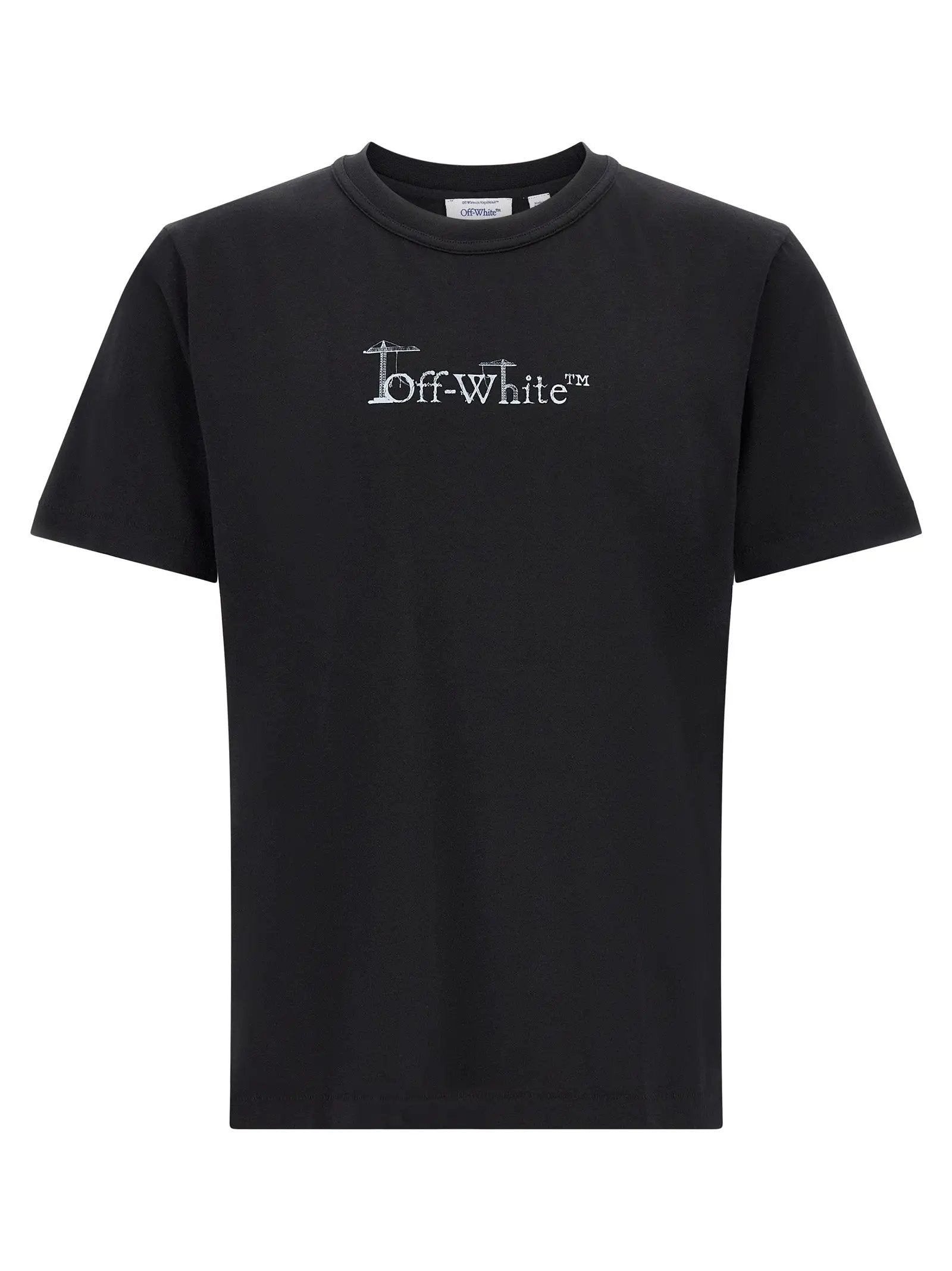 Off-White Off-White Black Cotton T-Shirt