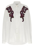 Dries Van Noten White Cotton Blouse