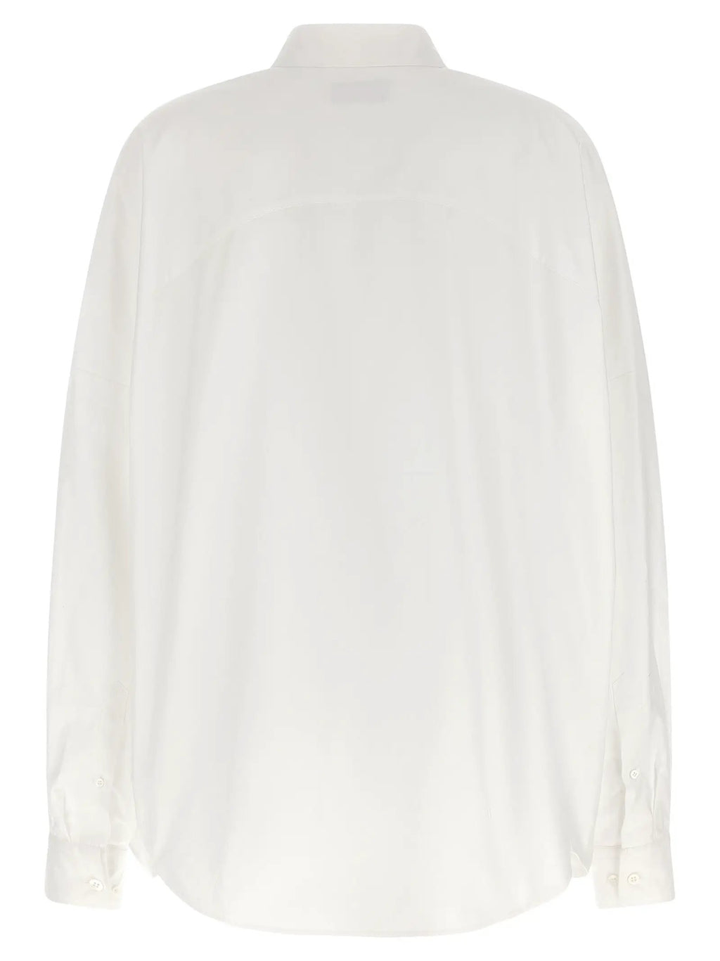Dries Van Noten White Cotton Blouse