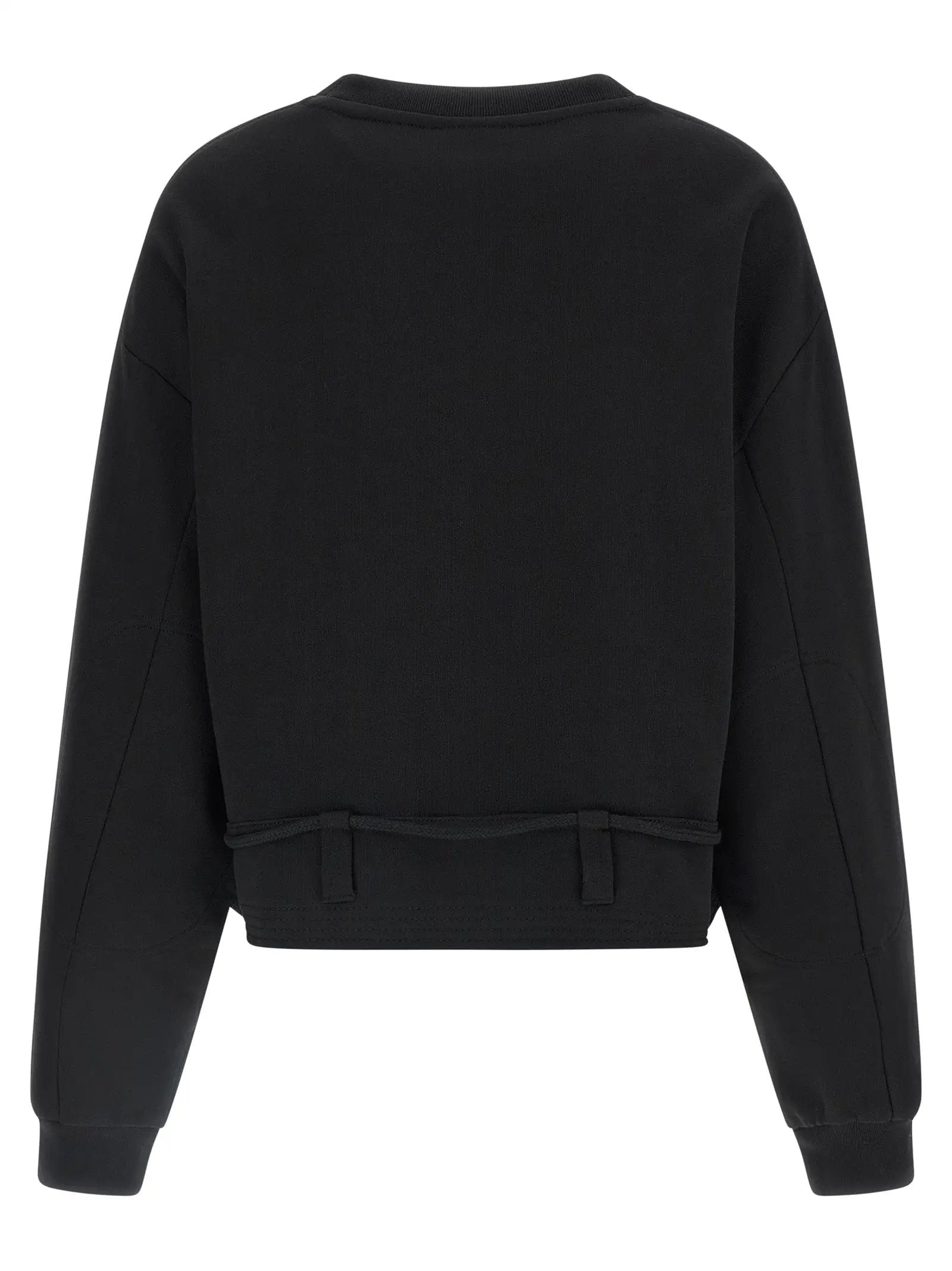 Dries Van Noten Dries Van Noten Black Cotton Sweatshirt