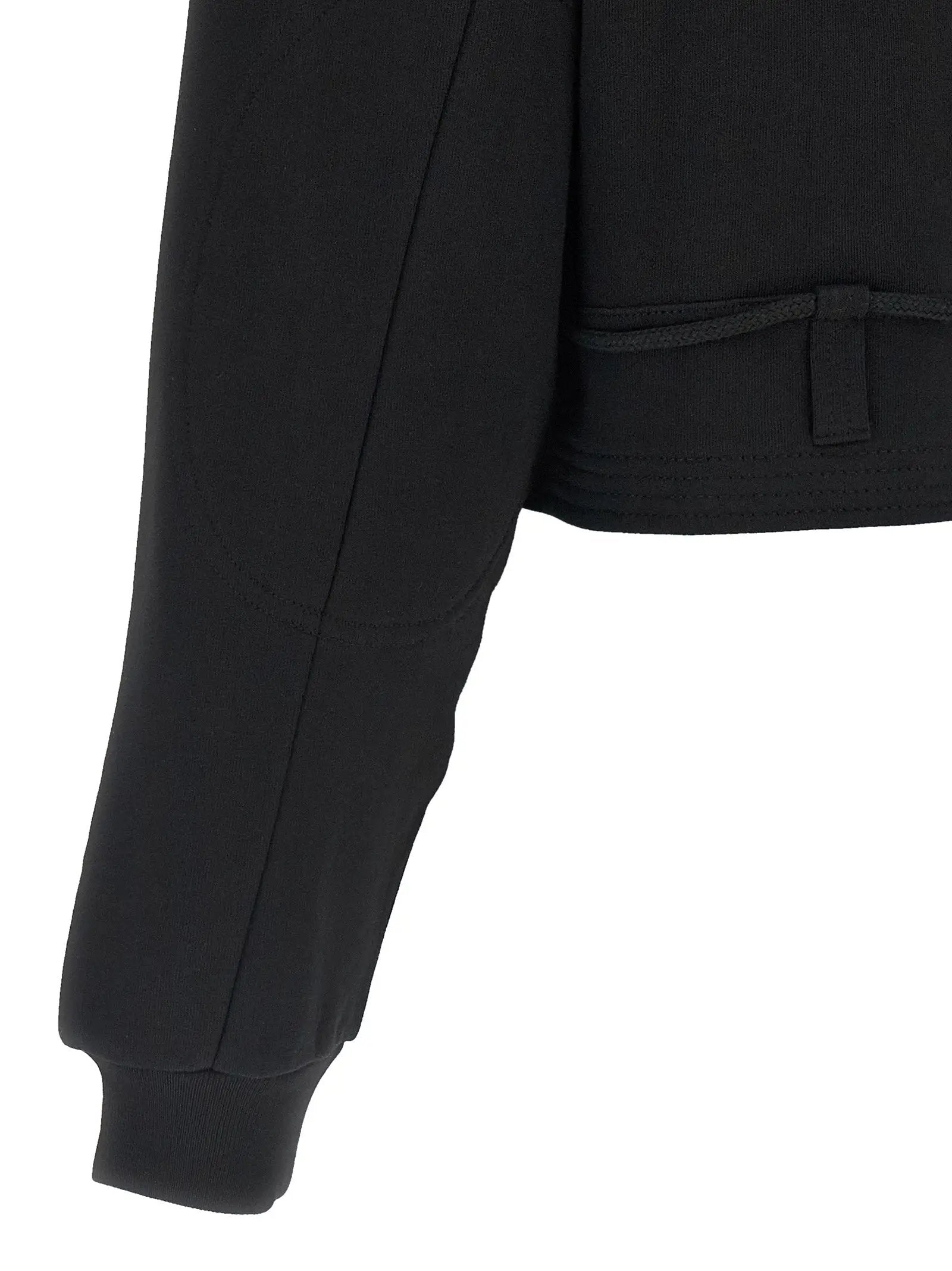 Dries Van Noten Dries Van Noten Black Cotton Sweatshirt
