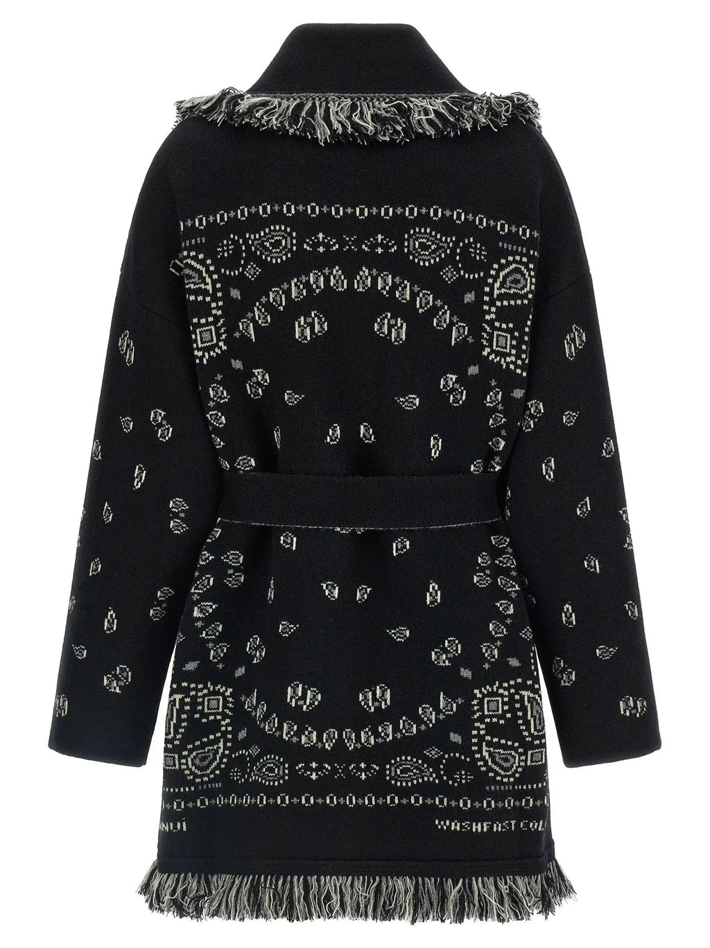 Alanui Black Cashmere Cardigan