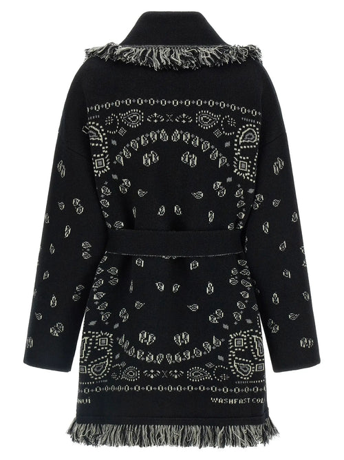 Alanui Black Cashmere Cardigan