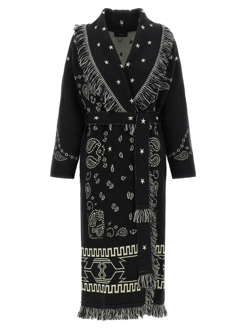 Alanui Alanui Black Virgin Wool Coat