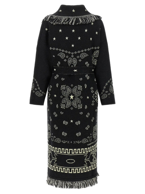 Alanui Alanui Black Virgin Wool Coat