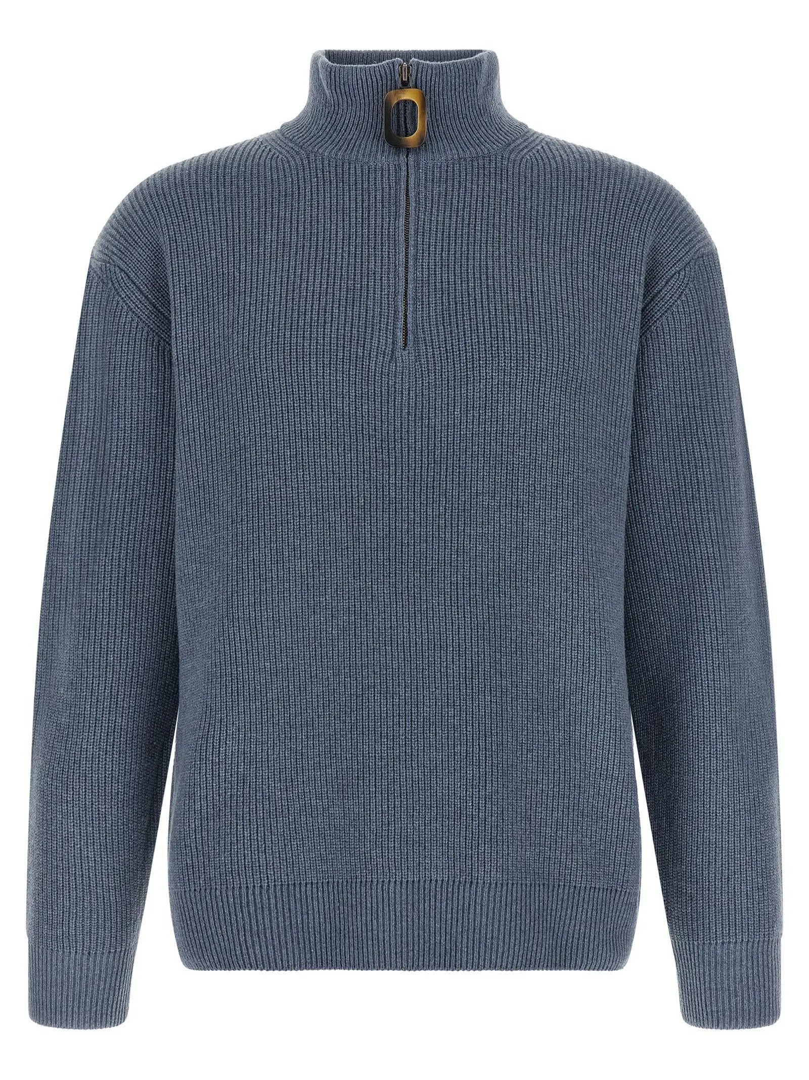 J.W.Anderson Blue Wool Cardigan