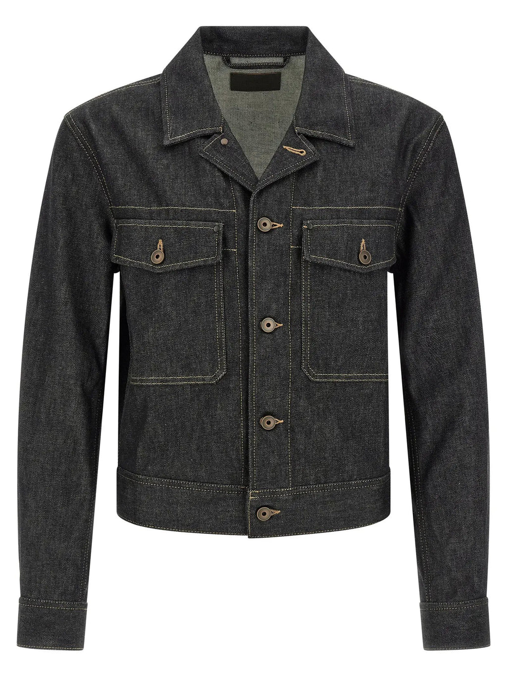 Lemaire Blue Cotton Denim Jacket