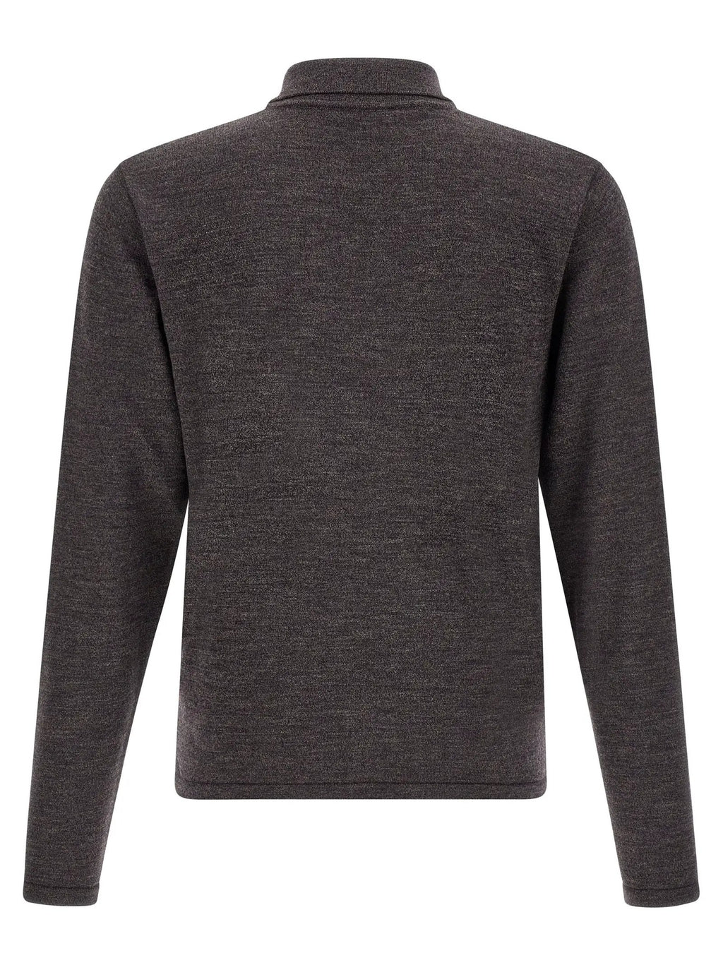 Lemaire Brown Wool Polo Shirt