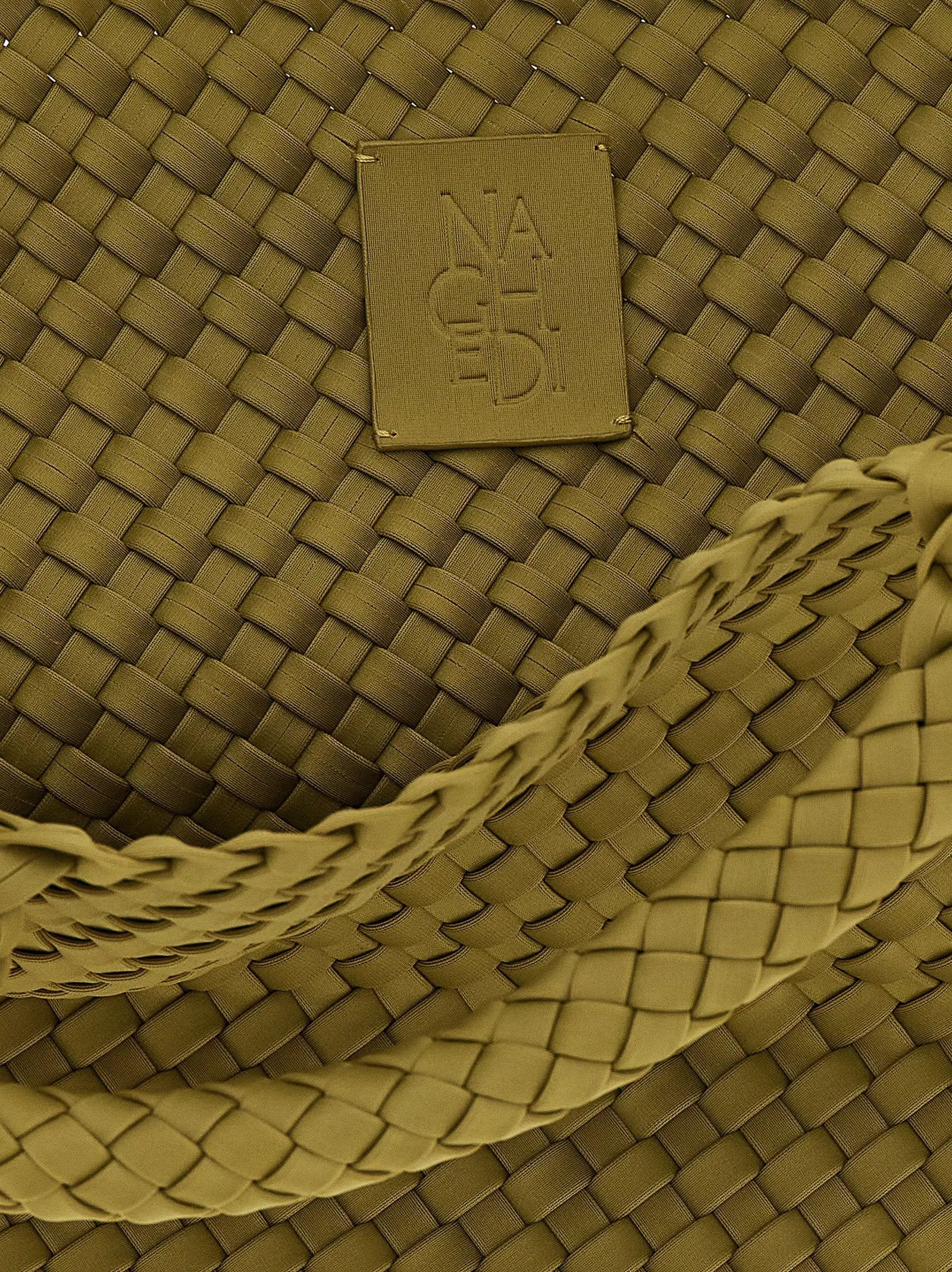 NAGHEDI Bicolor Nylon Handbag