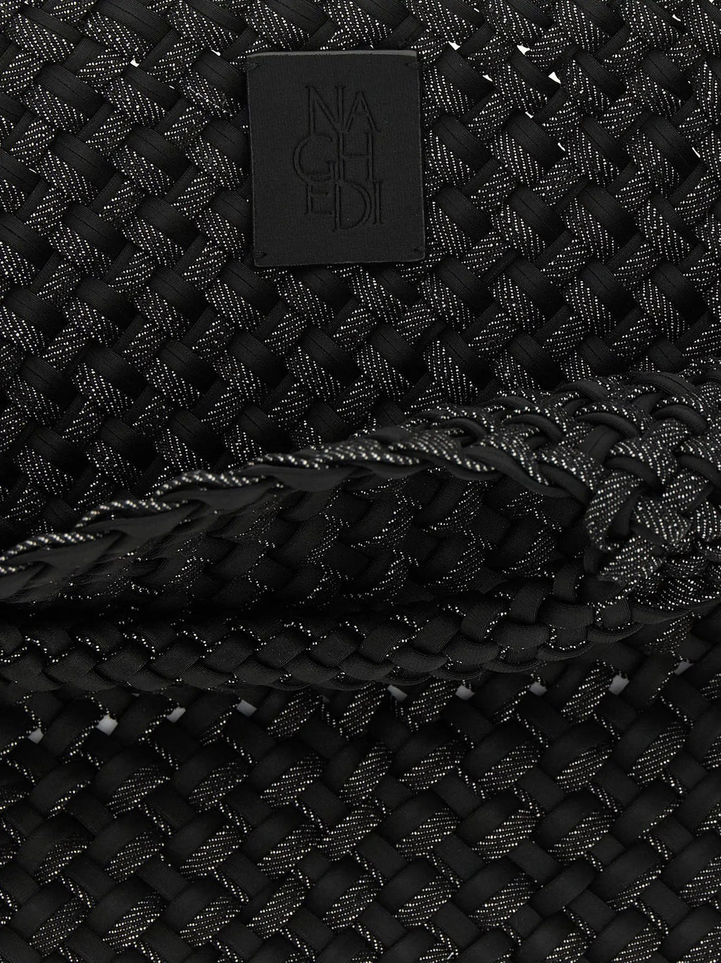 NAGHEDI Black Nylon Tote Bag