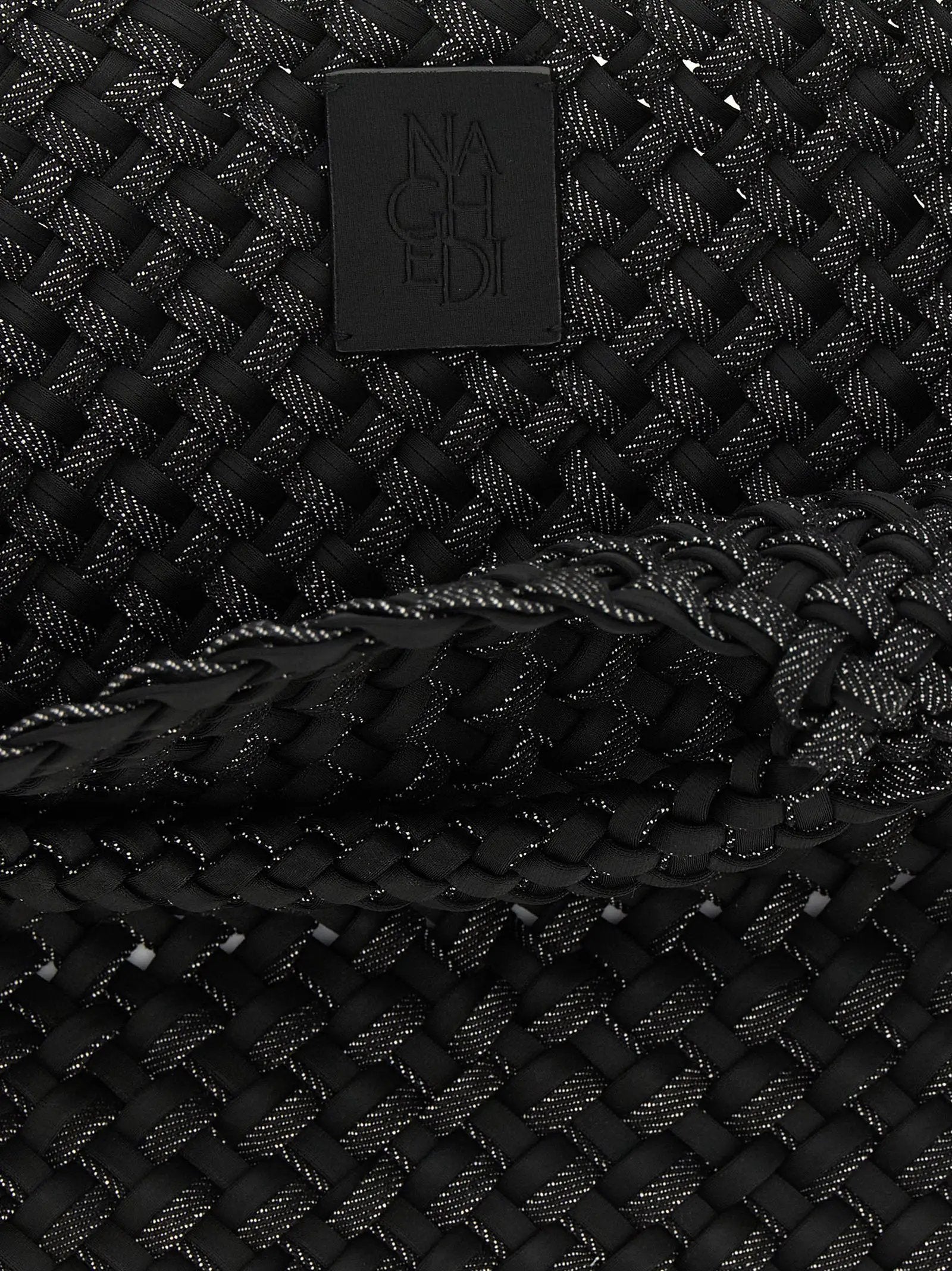 NAGHEDI Black Nylon Tote Bag