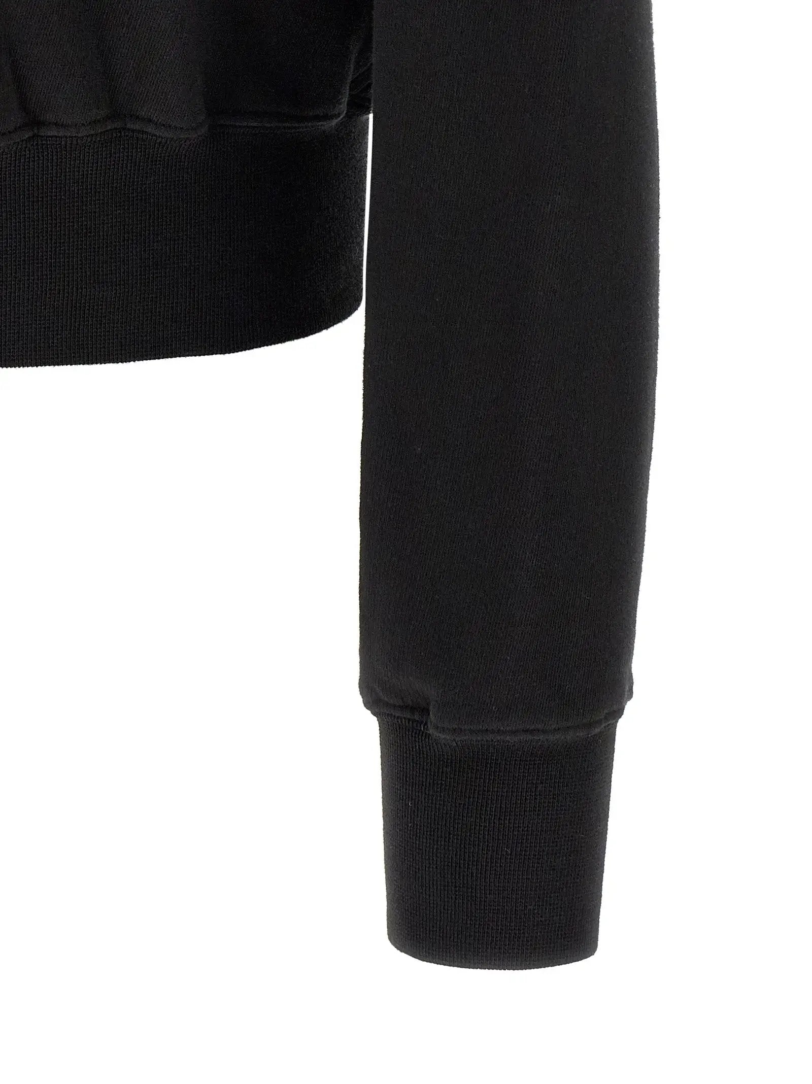 DRKSHDW Black Cotton Sweatshirt