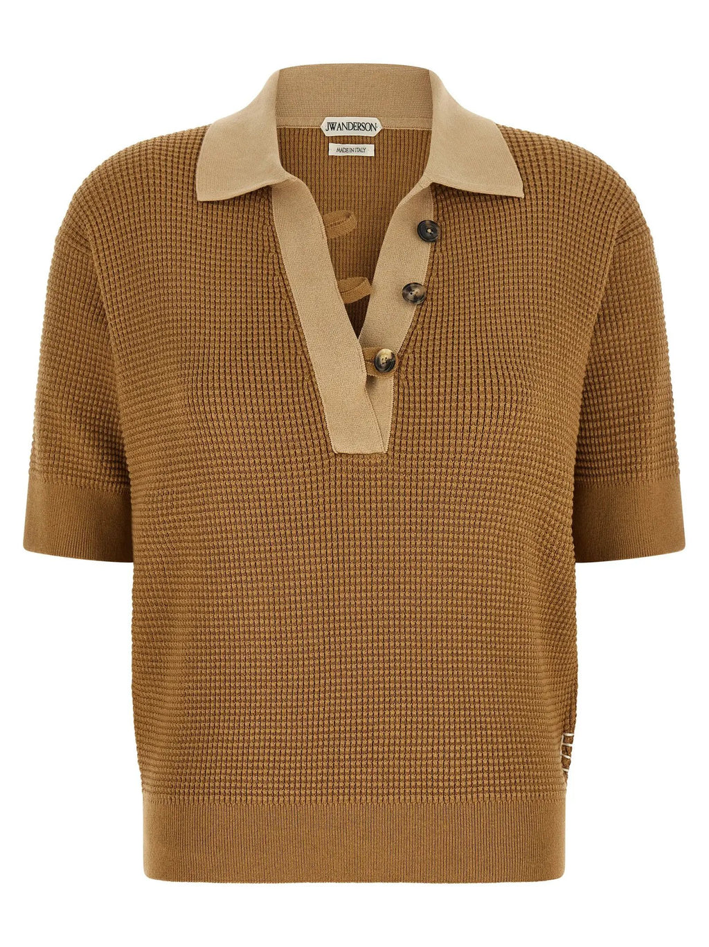 J.W.Anderson Beige Cotton Polo Shirt