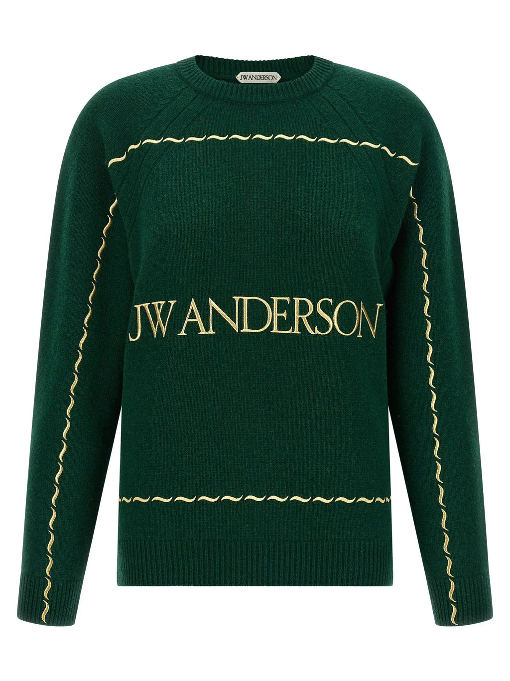 J.W.Anderson Bicolor Wool Cardigan