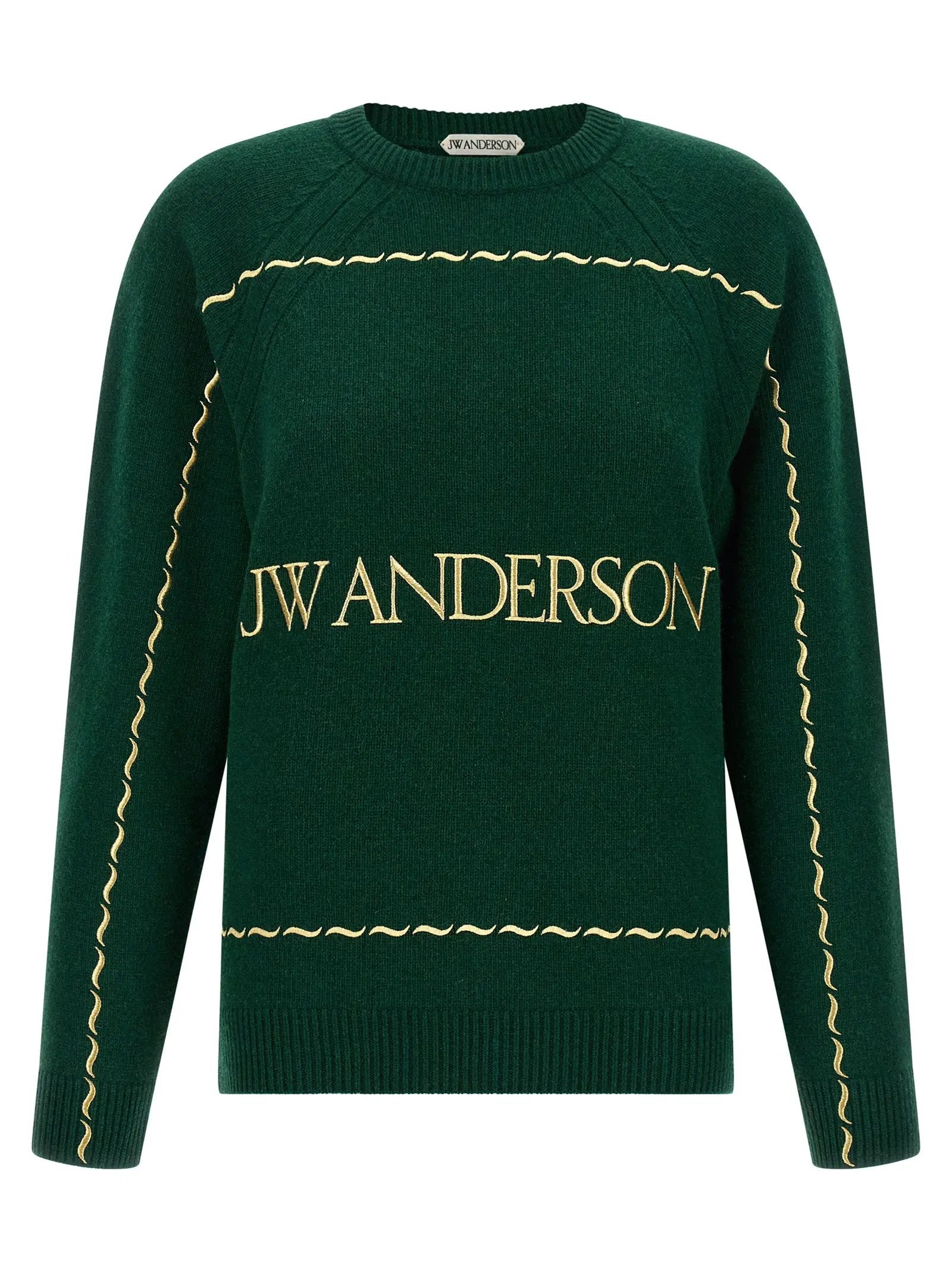 J.W.Anderson Bicolor Wool Cardigan