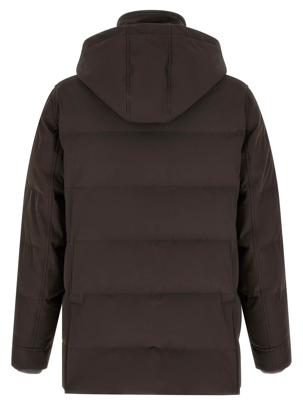 Brunello Cucinelli Brown Polyamide Parka