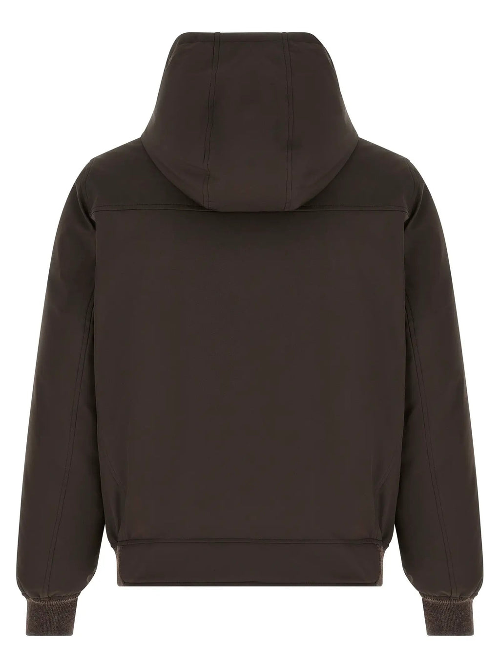 Brunello Cucinelli Brown Polyamide Full-Length Jacket
