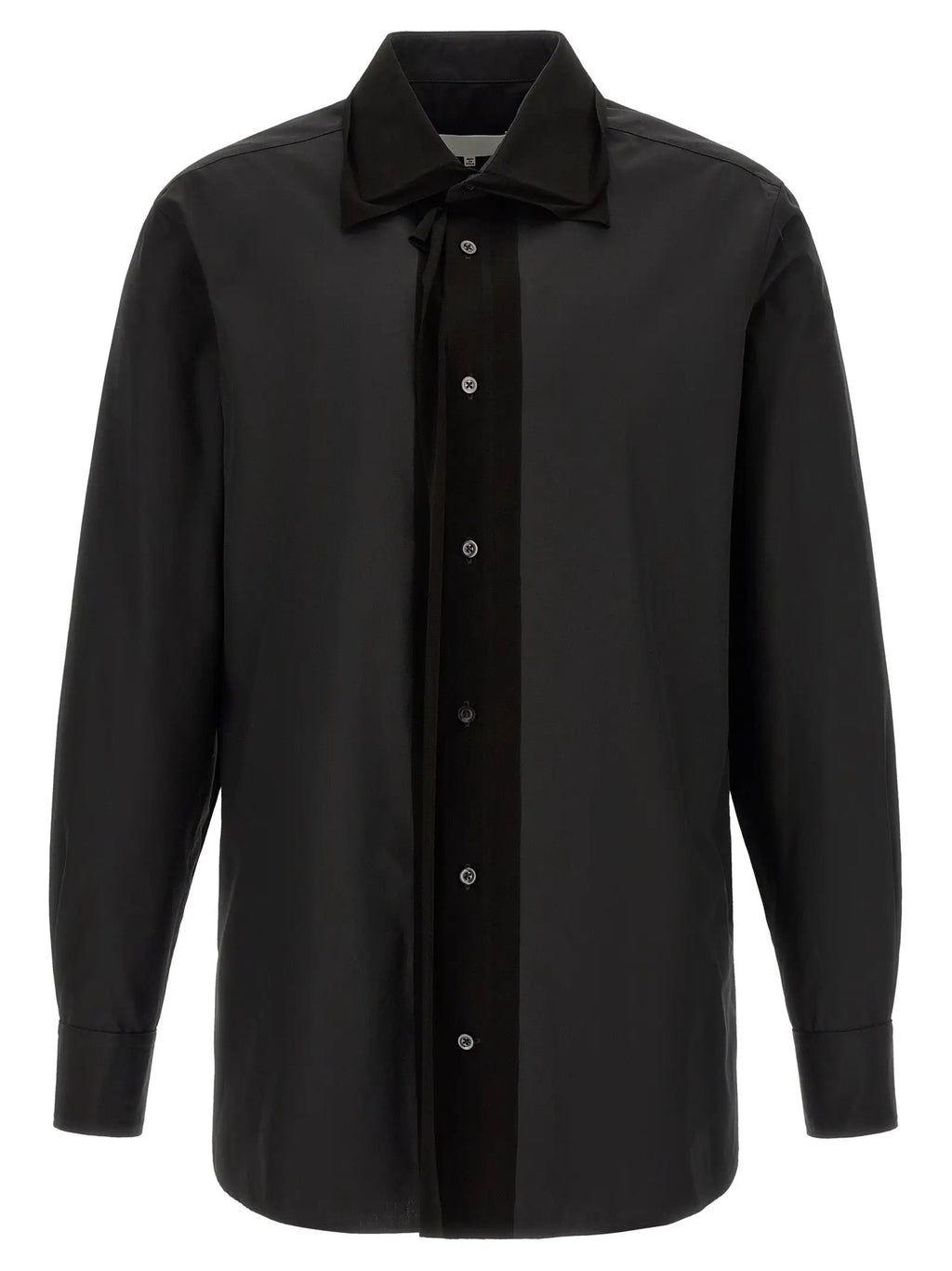 Maison Margiela Black Cotton Blouse