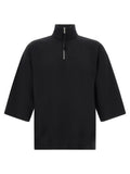 Thom Krom Black Cotton Sweatshirt