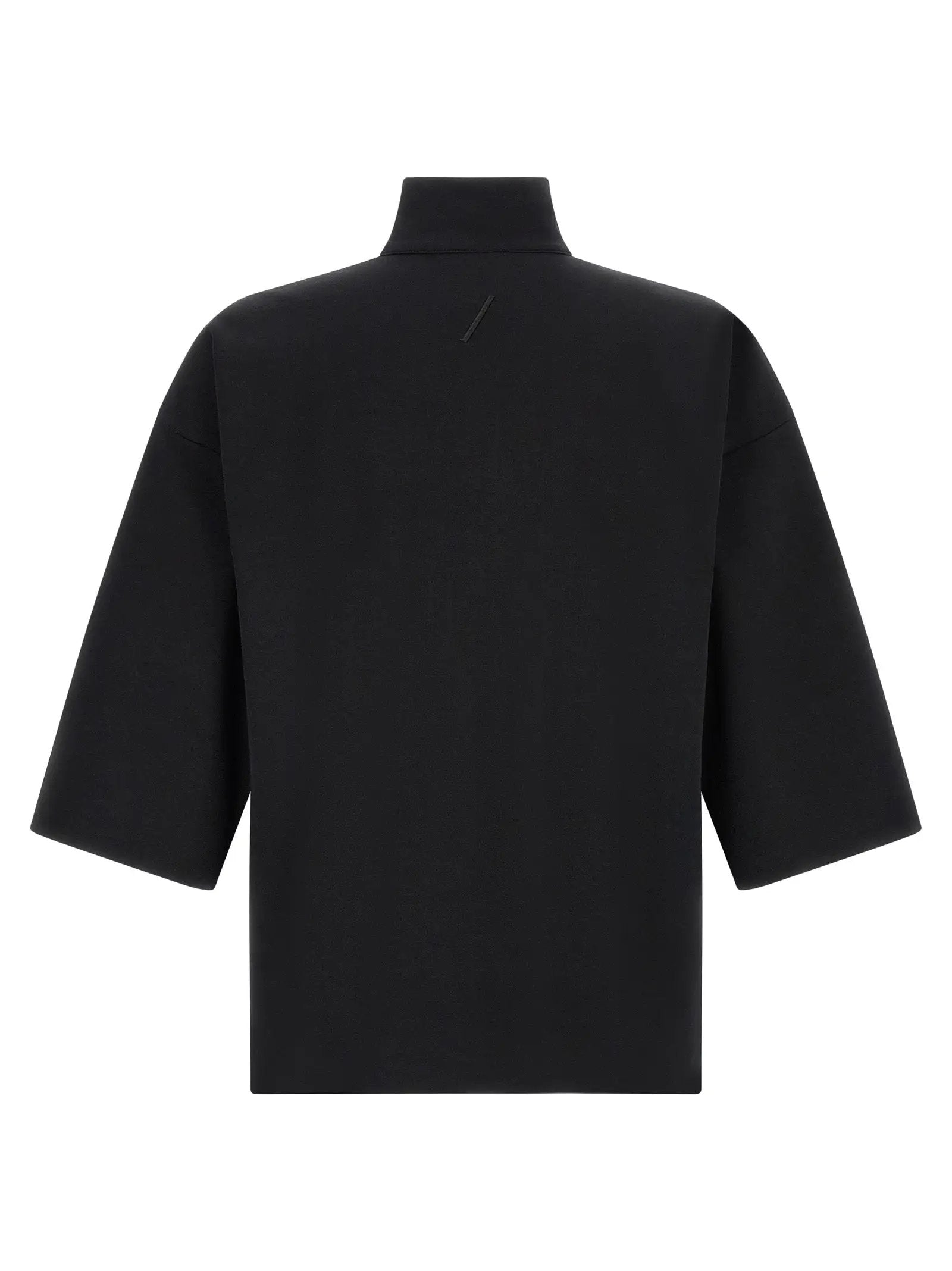 Thom Krom Black Cotton Sweatshirt