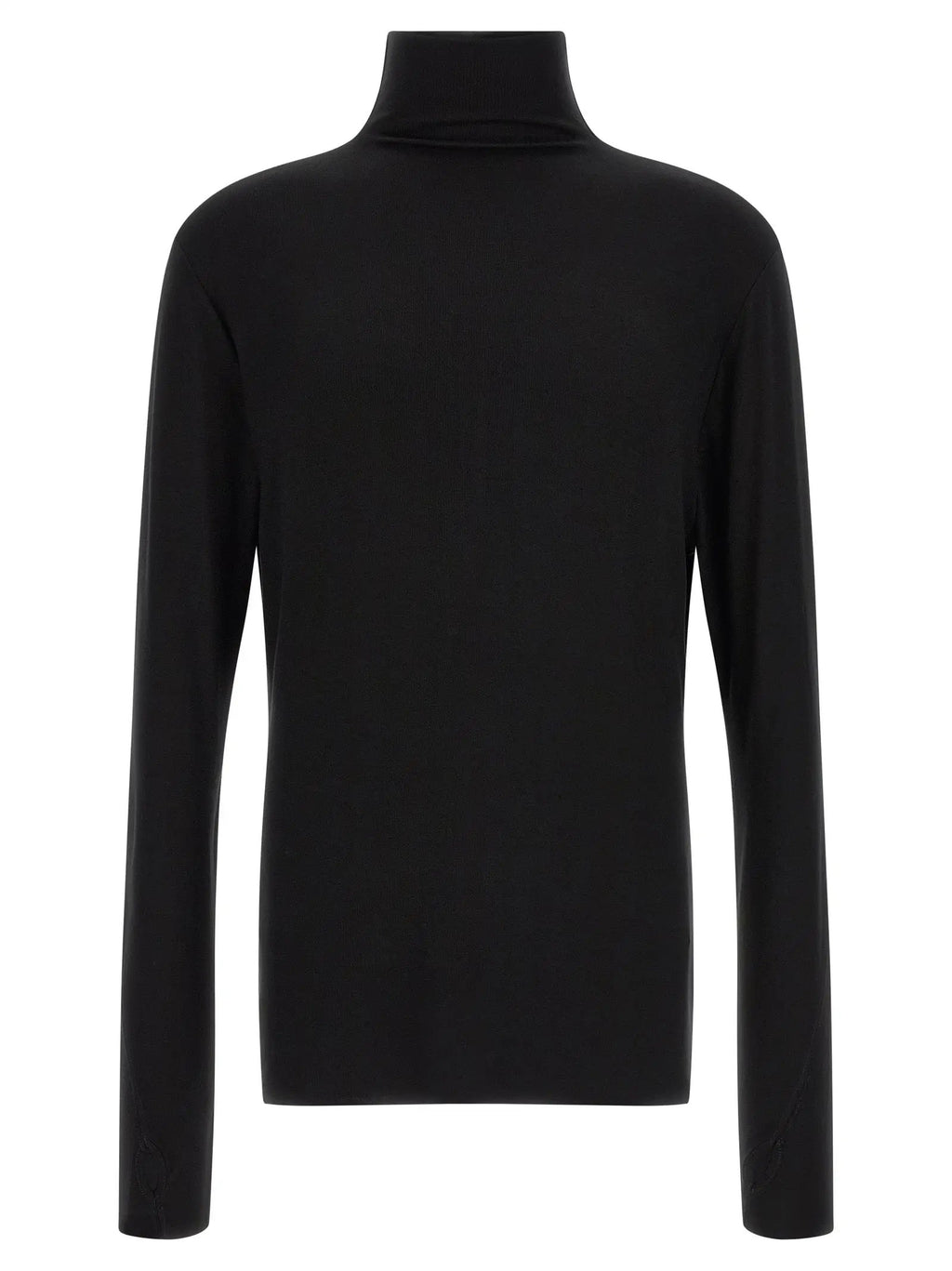 Thom Krom Black Viscose Cardigan