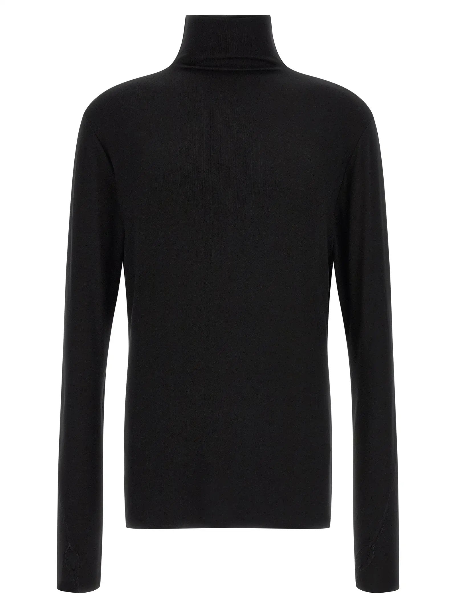 Thom Krom Black Viscose Cardigan