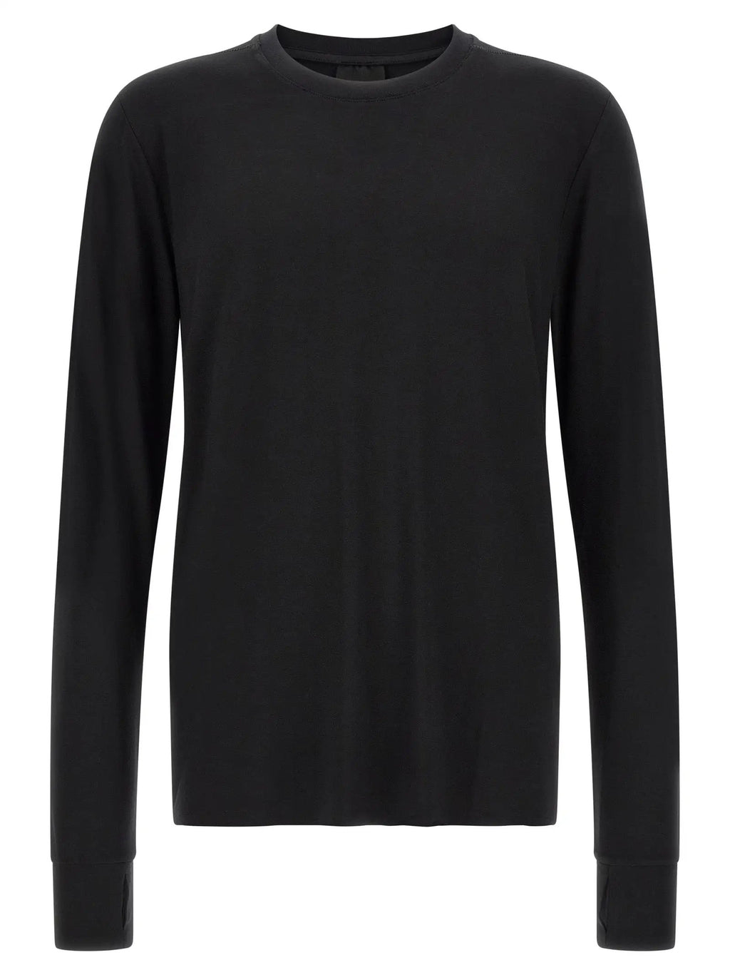 Thom Krom Black Viscose T-Shirt