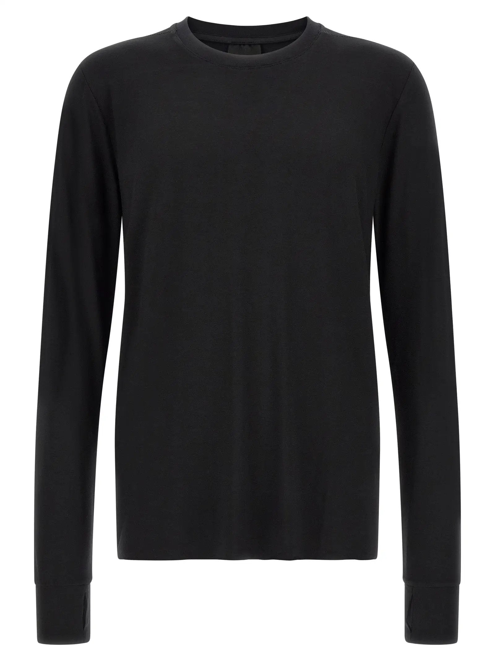 Thom Krom Black Viscose T-Shirt