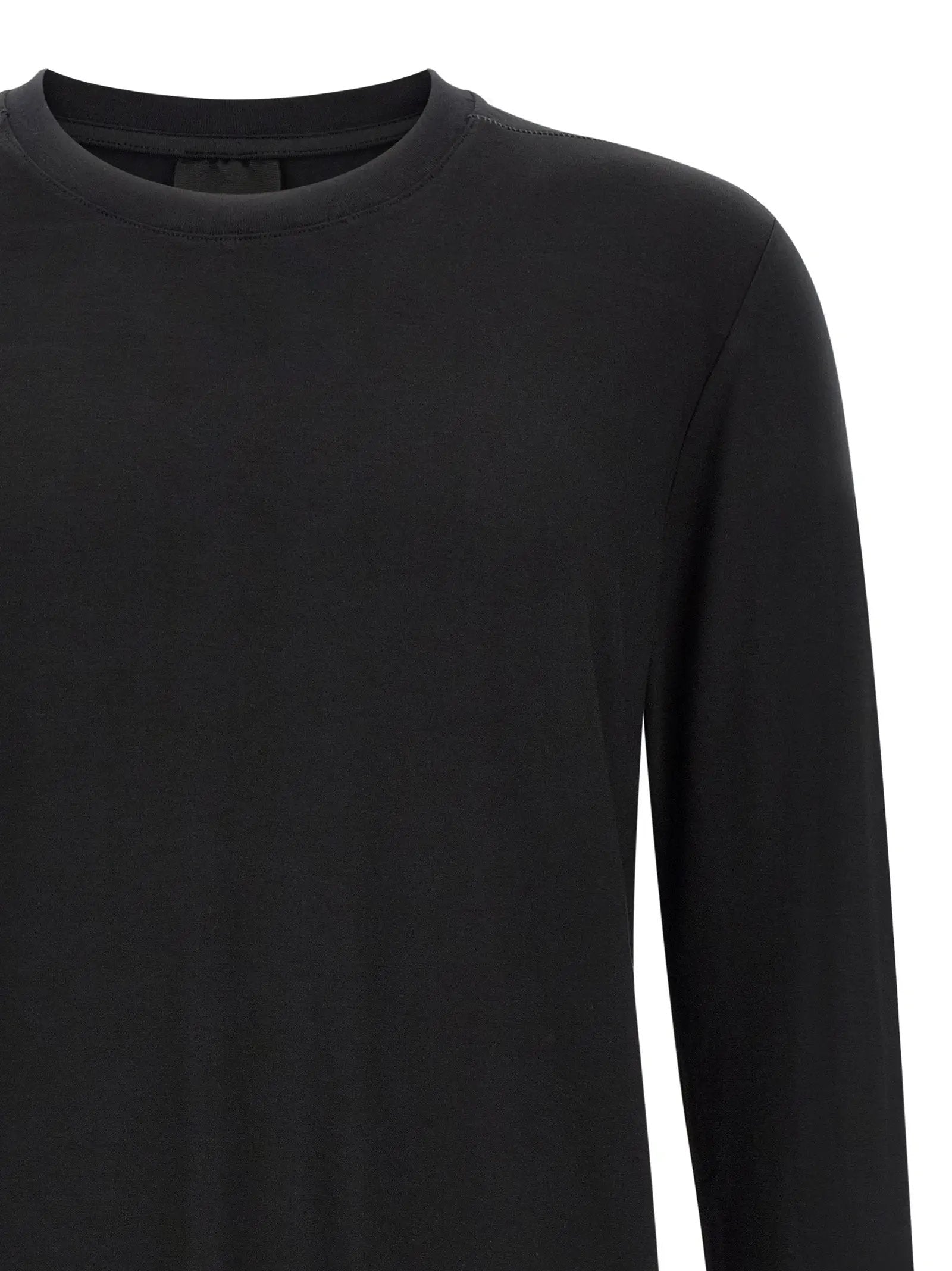Thom Krom Black Viscose T-Shirt
