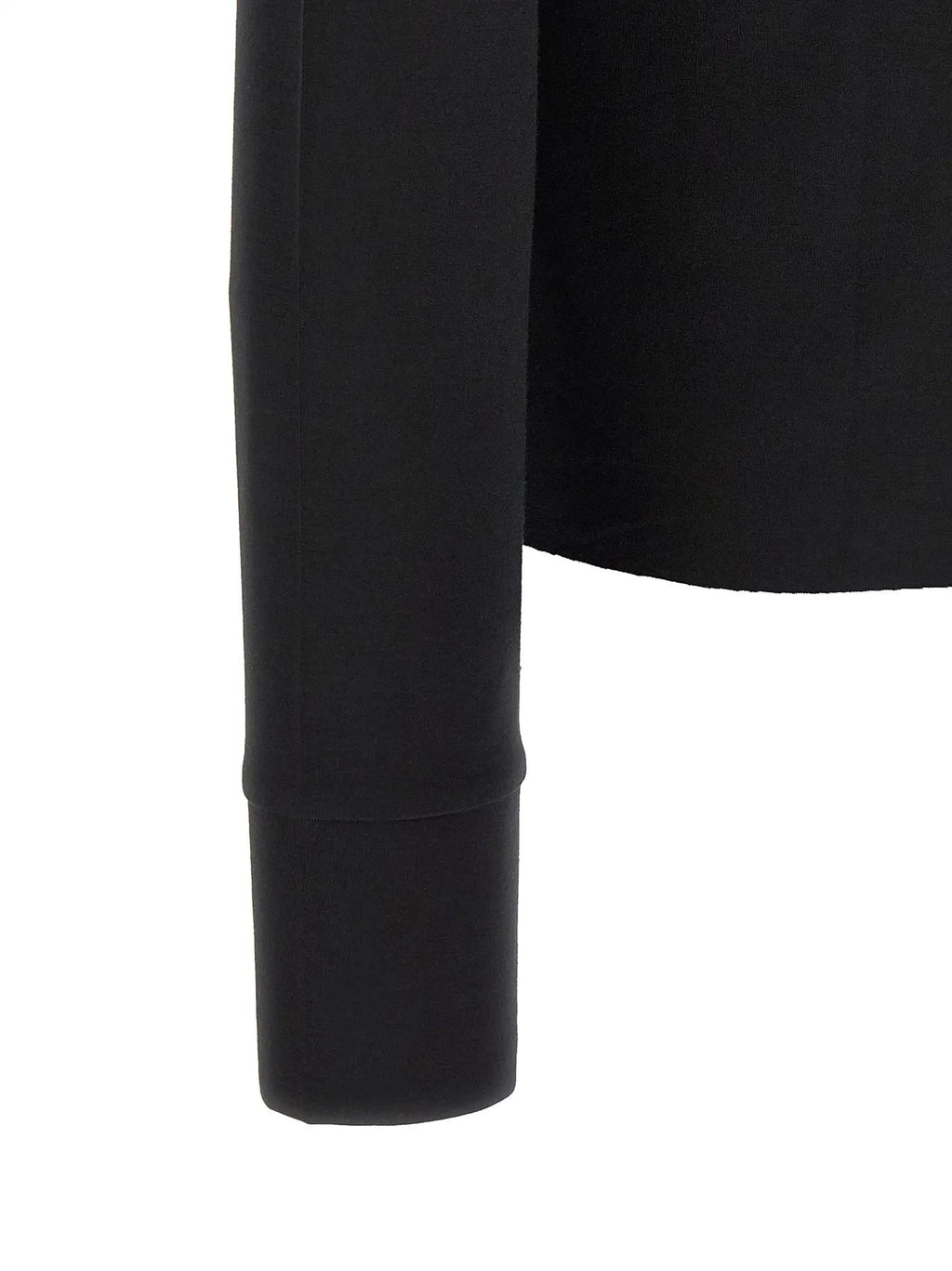 Thom Krom Black Viscose T-Shirt