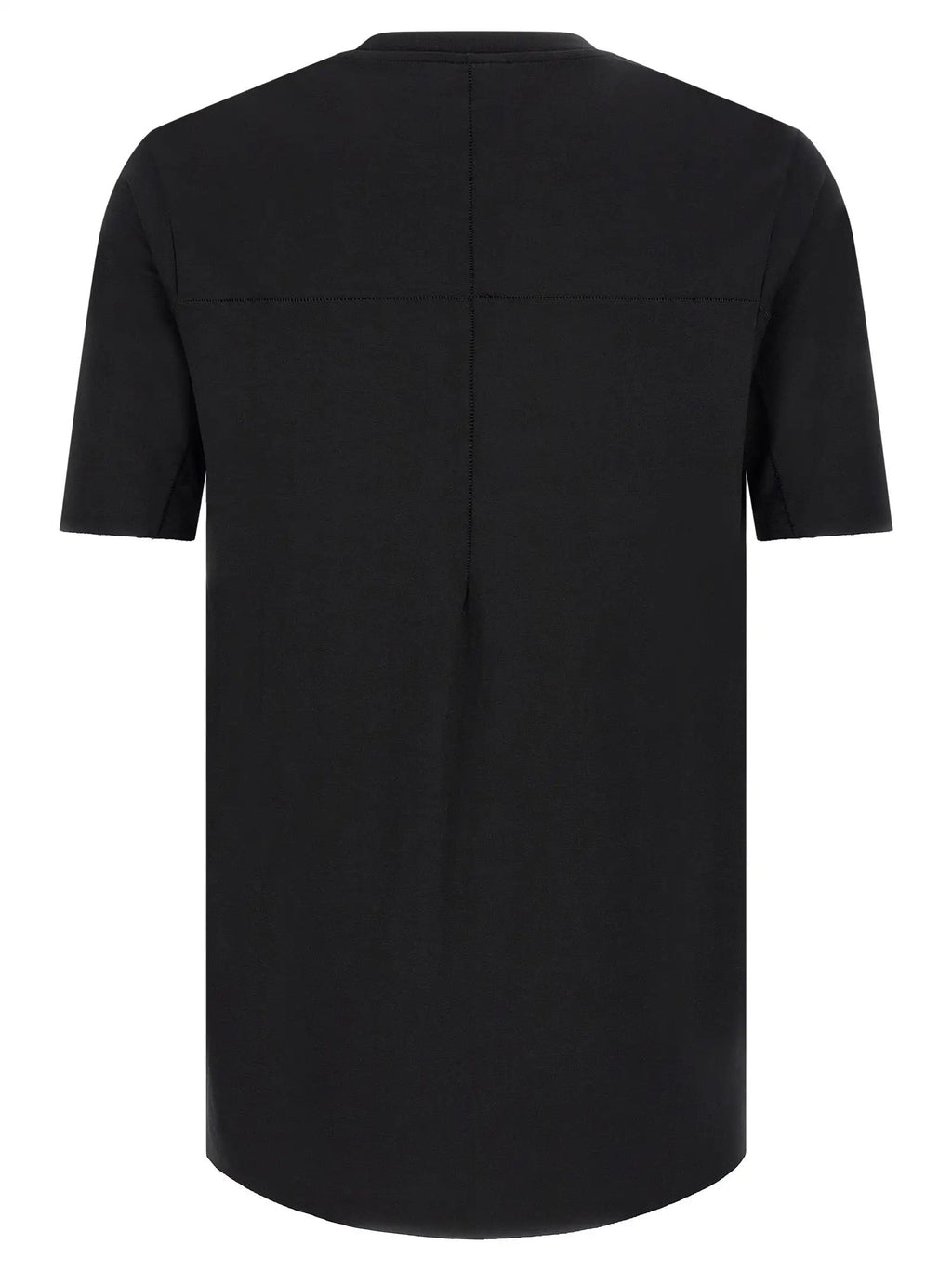 Thom Krom Black Viscose T-Shirt