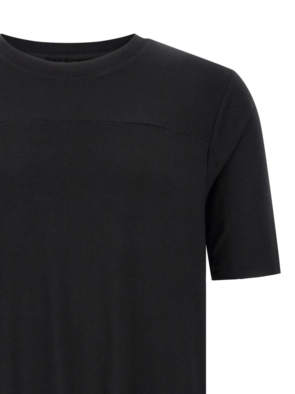 Thom Krom Black Viscose T-Shirt