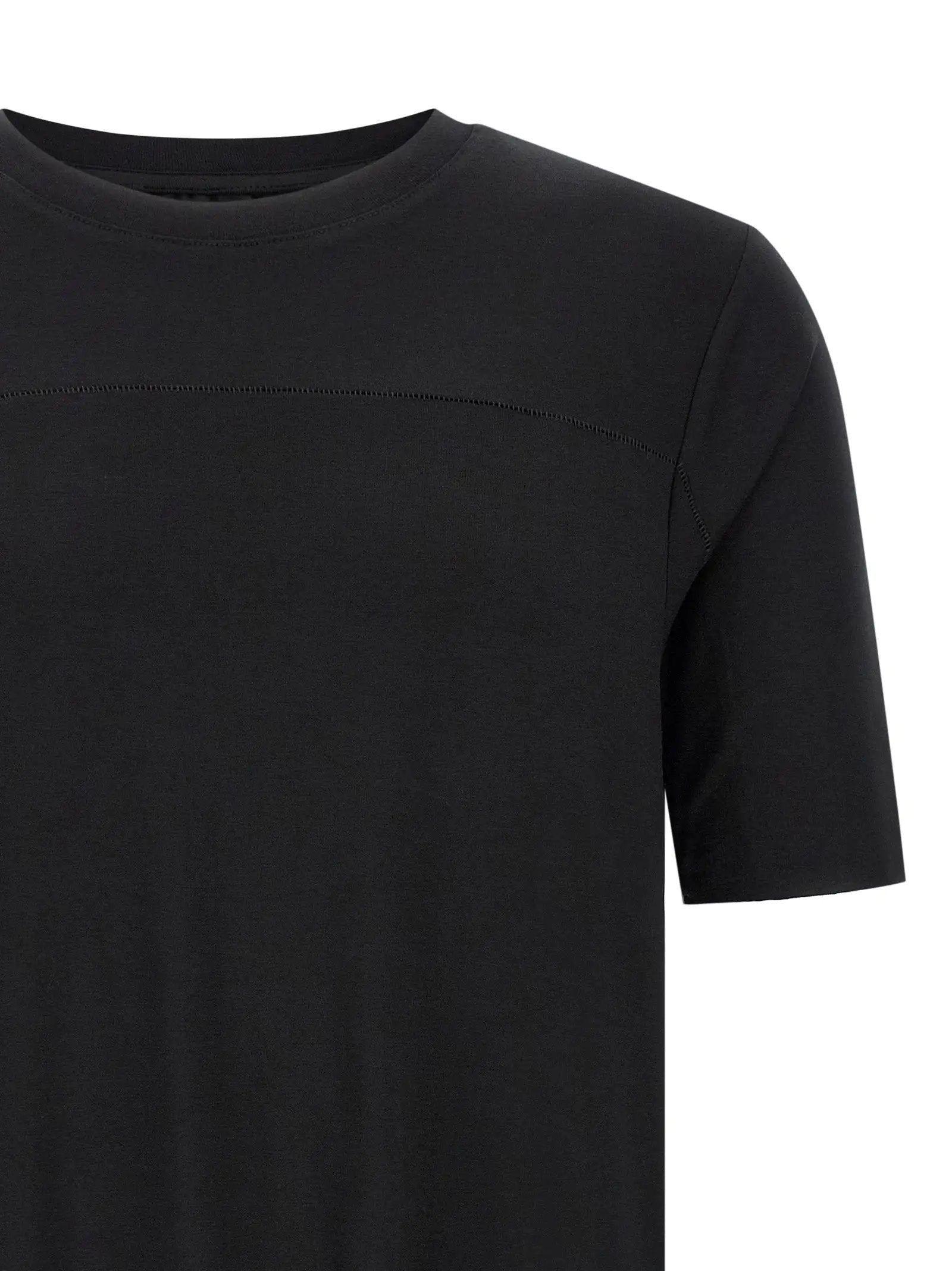 Thom Krom Black Viscose T-Shirt