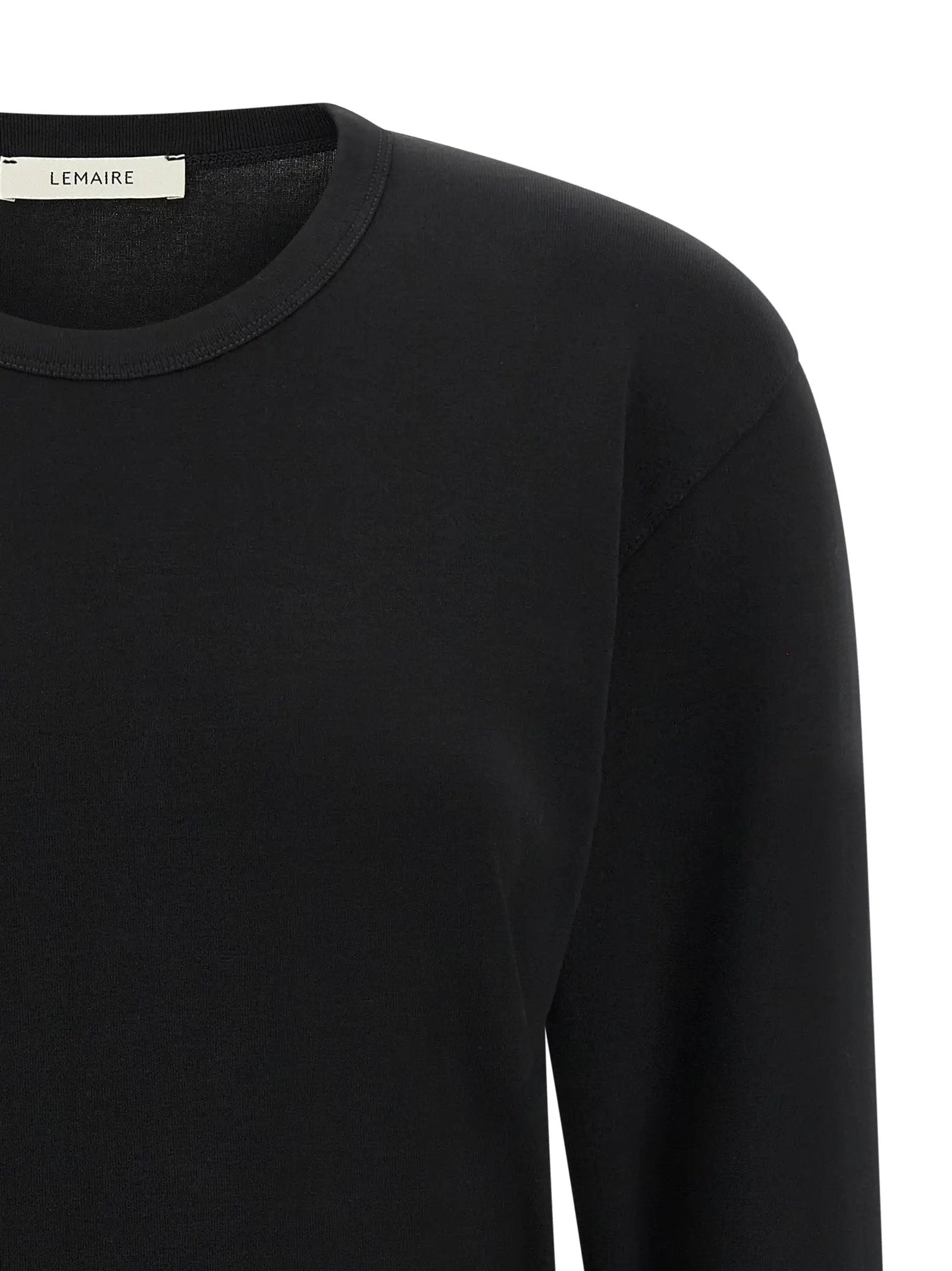 Lemaire Black Cotton Cardigan
