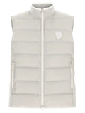 Brunello Cucinelli Gray Polyester Sleeveless Jacket