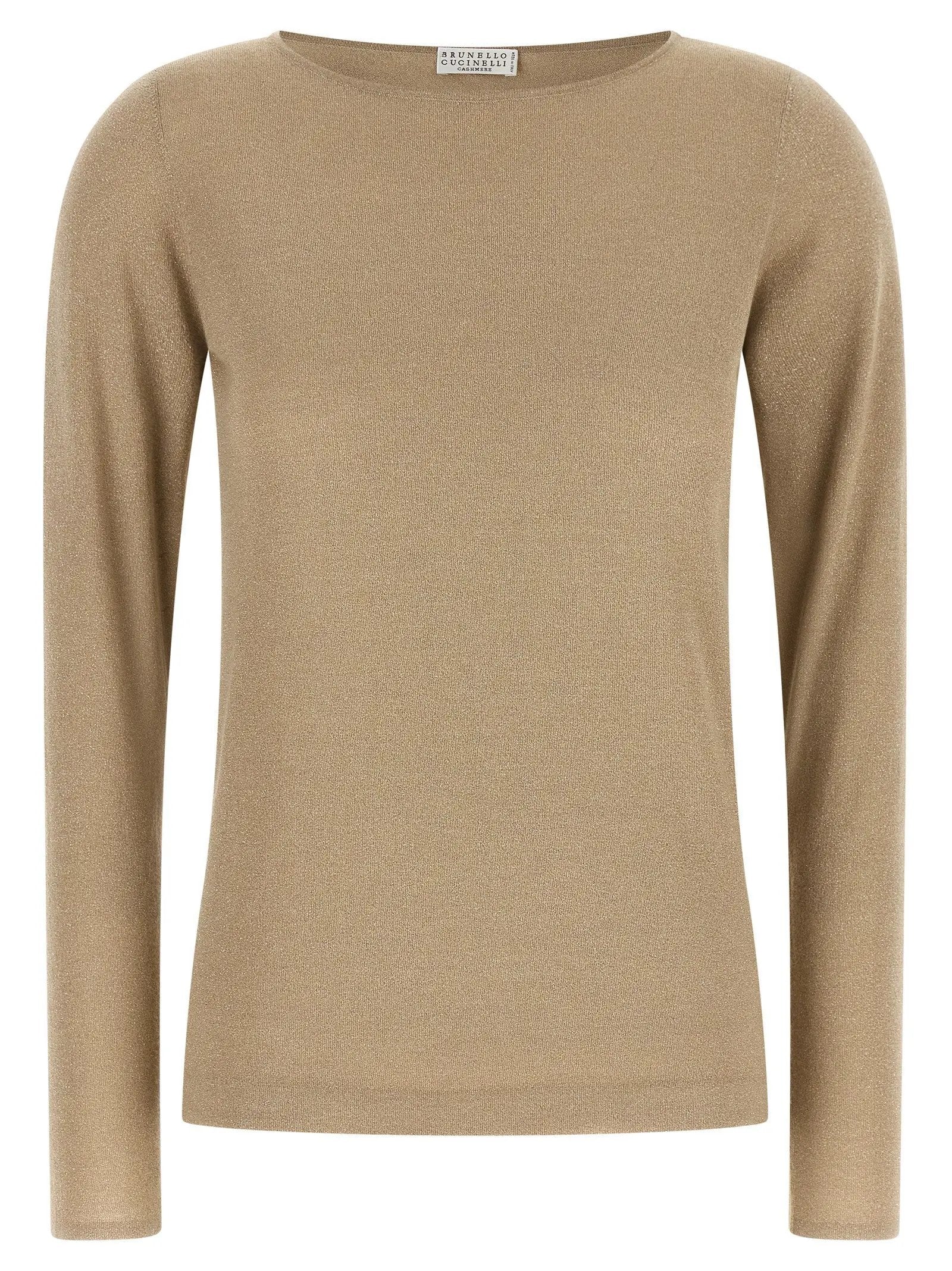 Brunello Cucinelli Brunello Cucinelli Beige Cashmere Cardigan